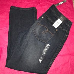 Avenue Jeans 14 petite Broadway straight leg NWT